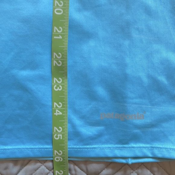 PATAGONIA WOMEN'S SLEEVELESS BLUE TANK TOP ACTIVEWEAR WORKOUT - Picture 5 of 5